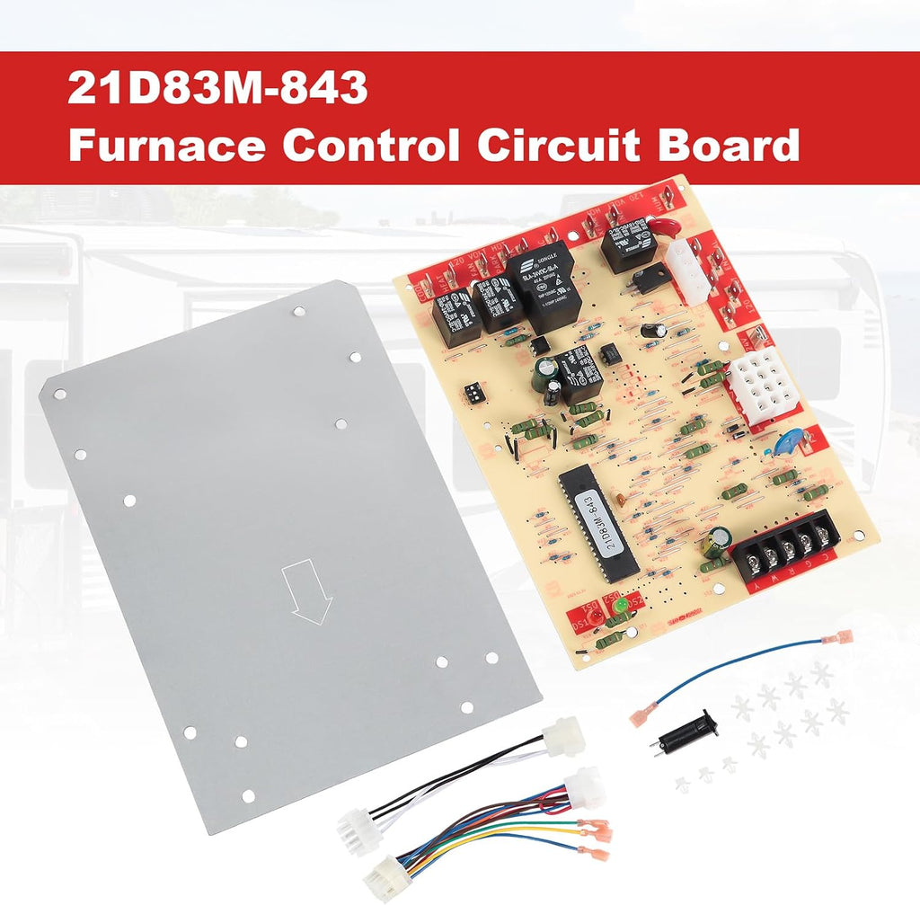 Furnace Control Board 21D83M-843 Replacement for White Rodger Lennox 83M00