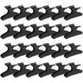 24 Pcs Black Butterfly Hair Clips for Styling Sectioning Pro Hair Claws Clamps Clips for Cutting, Sectioning