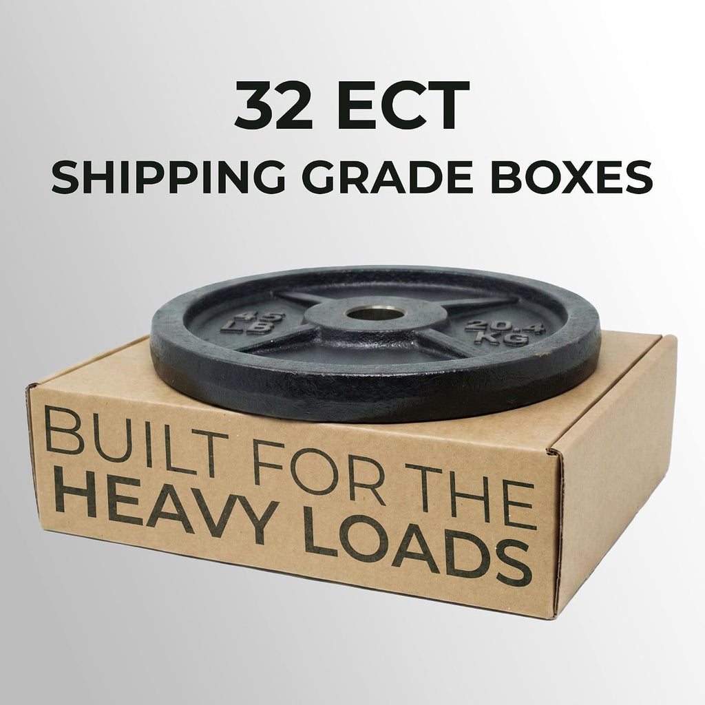 Commercial 32 ECT Shipping Mailer Boxes, 13"x10"x4", 25 Pack