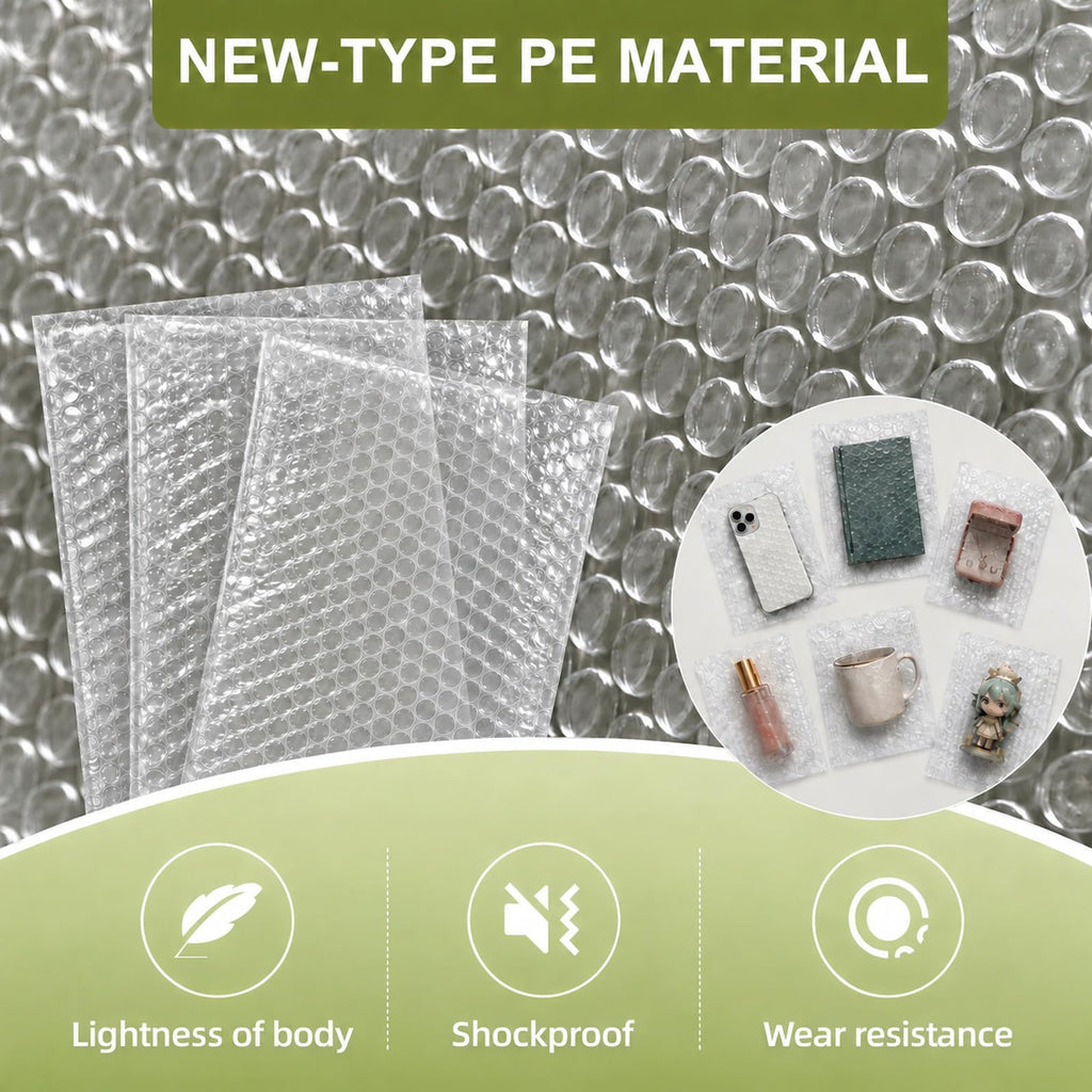50PCS 12x14"Bubble Pouches,Shockproof Cushioning Protection