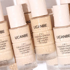 2-in-1 Liquid Foundation & Concealer, Full Coverage Foundation Makeup Set for Combination & Oily Skin, Hydrating