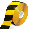 Floor Marking Tape, 1.1mm Extra Thick, Yellow & Black, 2 Inch x 100FT