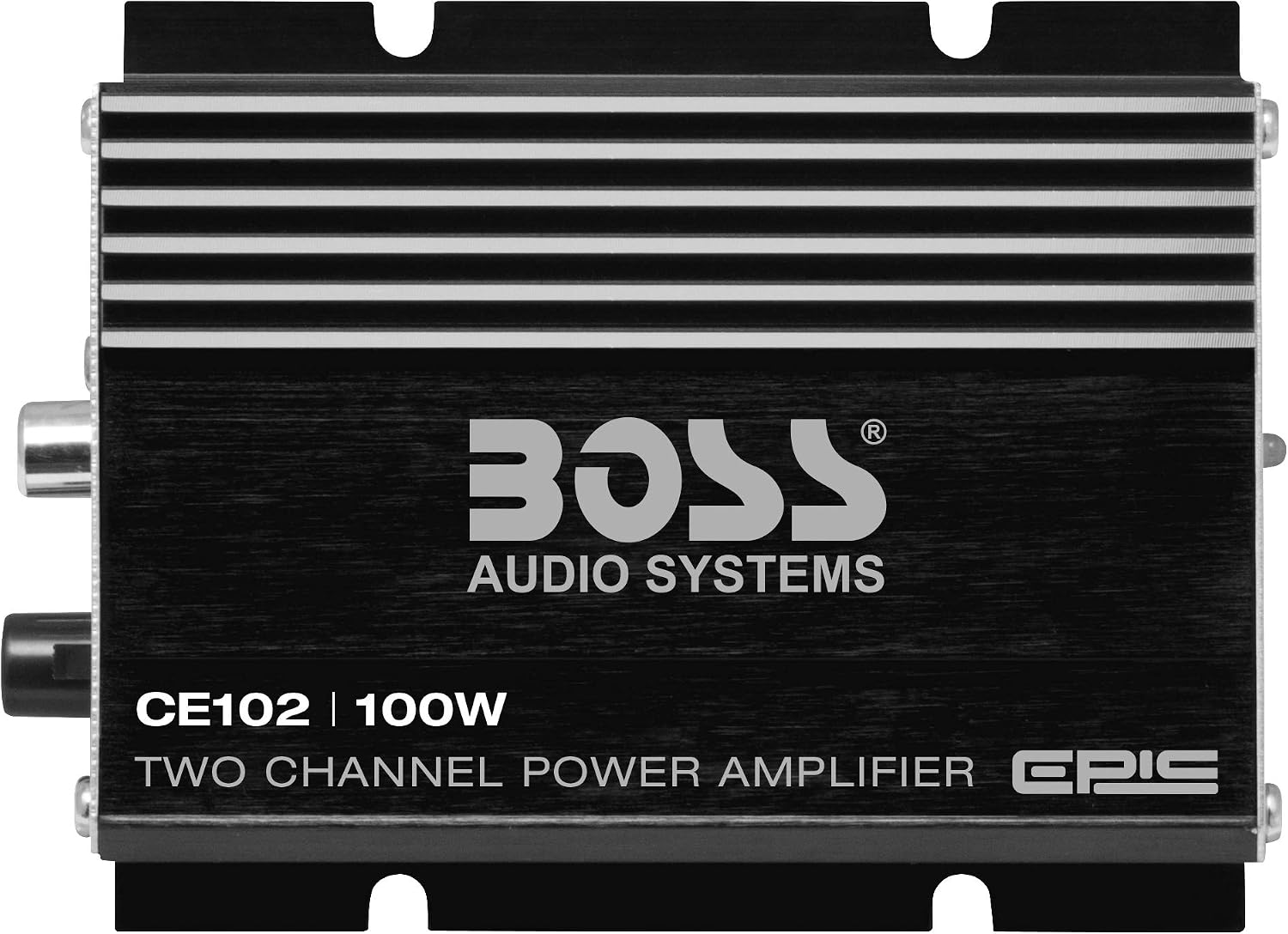 CE102 2 Channel Car Amplifier, High/Low Pass Crossover