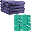 80 Inch X 72 Inch Mega Mover Moving Blankets And 30 Inch (60 Inch Fully Stretched) Moving Bands - Durable Protection