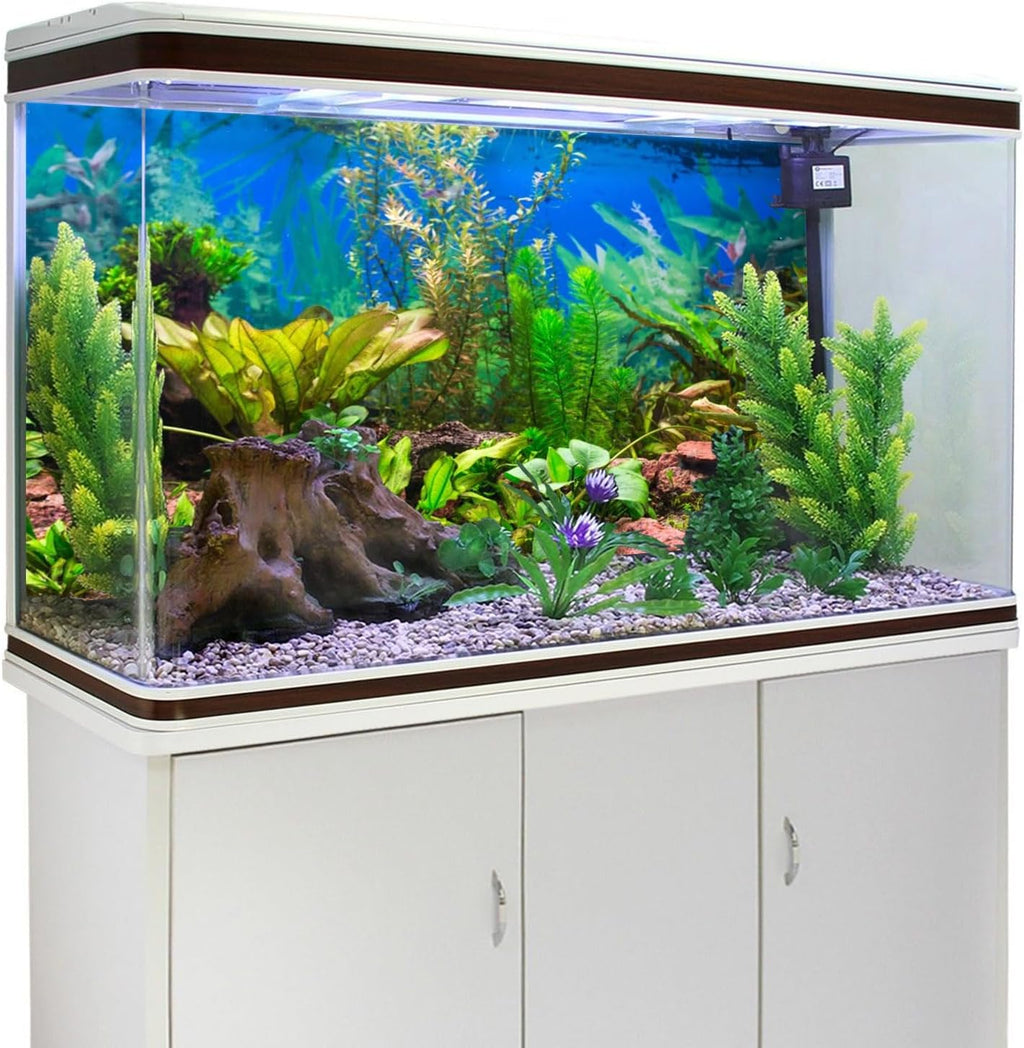 48x24 in Aquatic Plant Aquarium Backdrop Riverbed Fish Tank Background
