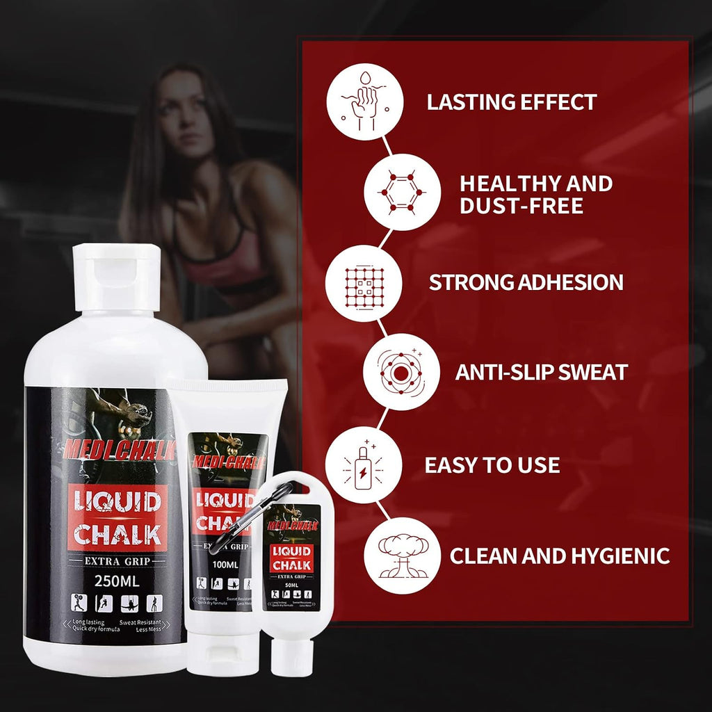 Liquid Chalk, Sports Chalk, Hand Grip Chalk,Weightlifting Chalk,Gym Chalk,Work Out Chalk for Cross Training