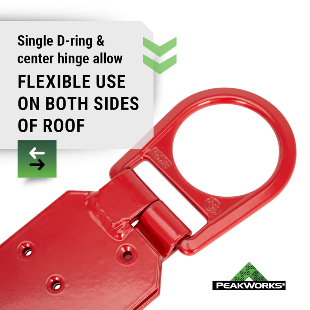 Temporary Reusable Roof Anchor Bracket - ANSI & OSHA Compliant