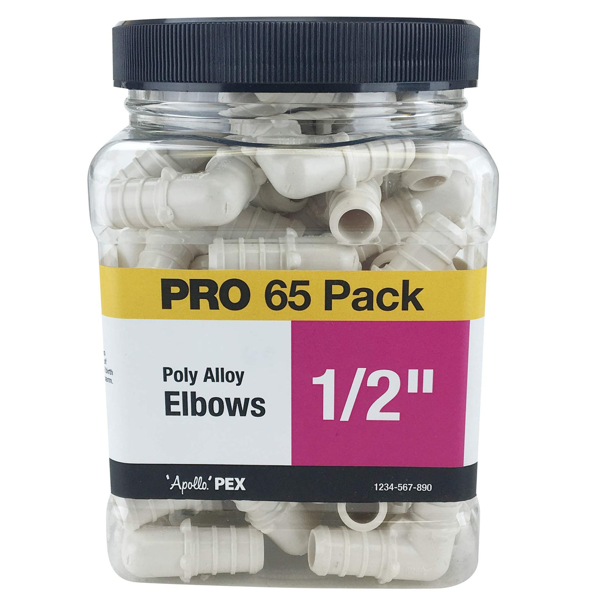 Apollo Valves PXPAE1265JR PEX Barb 90° Elbow, Plastic