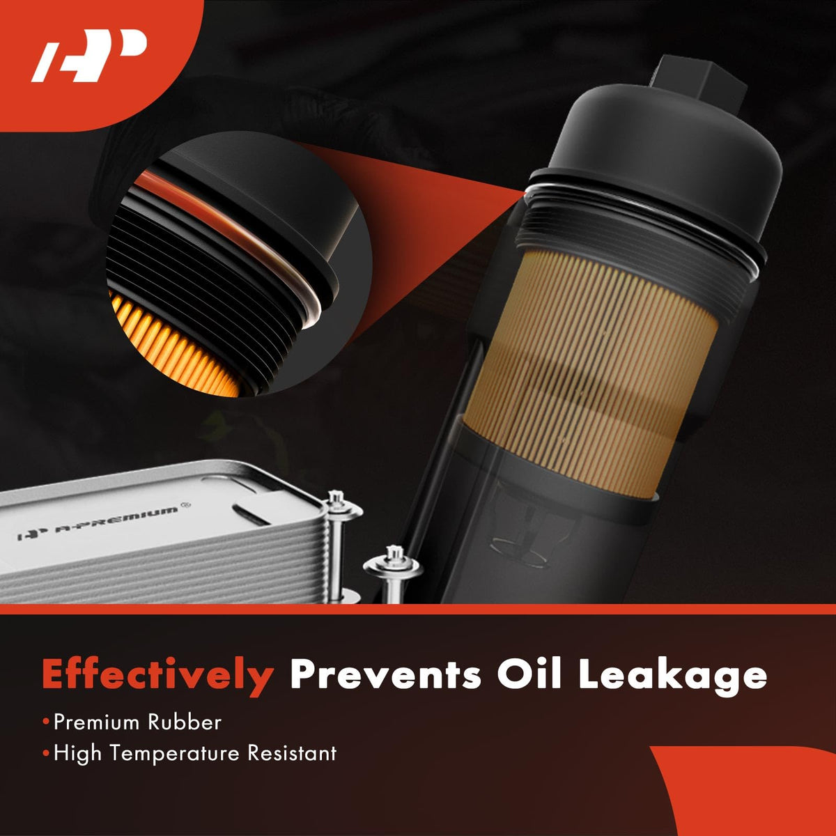 A-Premium 2-PC 10K Miles Protection Oil Filter