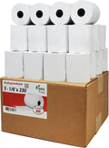(32 Rolls) 3 1/8 x 230 Thermal Paper Receipt Rolls fits all Clover POS Cash Register Printers, Star Micronics SCP700