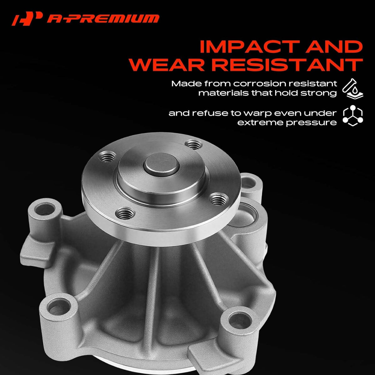 A-Premium Engine Water Pump Compatible with Ford, Lincoln, Mercury