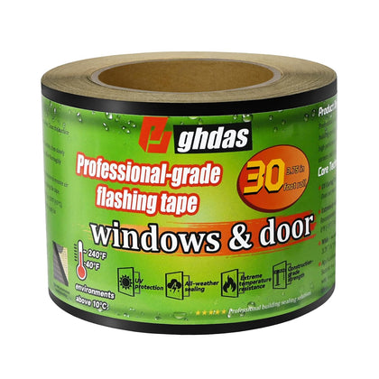 2 Pack Flashing Tape for Windows & Doors, 3.75" x 30'
