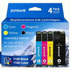 Remanufactured Ink Cartridge Replacement for Epson 252XL Ink 4 Pack