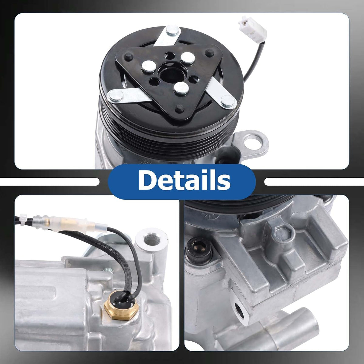 WFLNHB AC Compressor Replacement for Mazda 3 2004-2009 CO 10759C