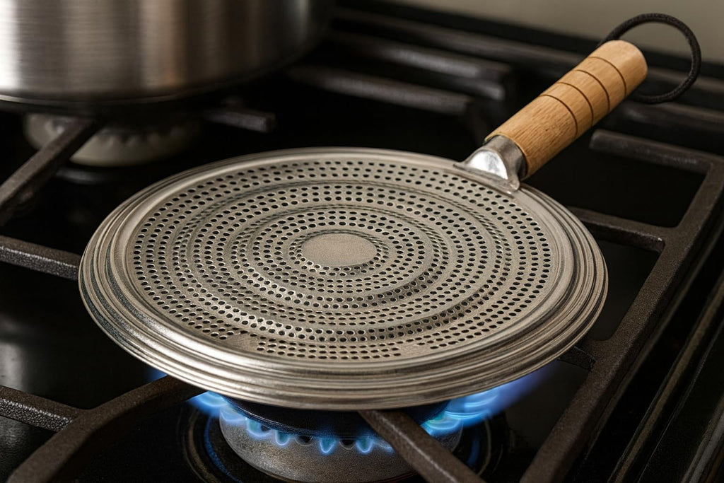 Stovetop Simmer Ring Heat Diffuser for Use on Gas and Electric Ranges