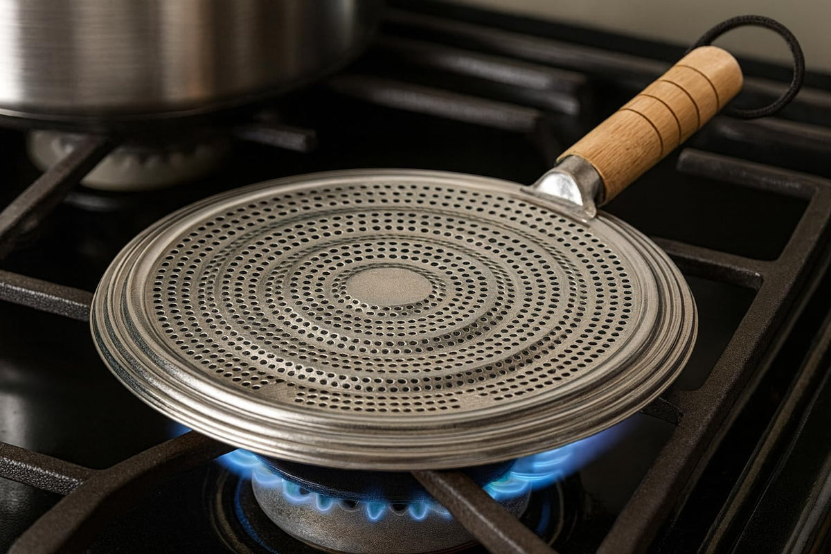 Stovetop Simmer Ring Heat Diffuser for Use on Gas and Electric Ranges