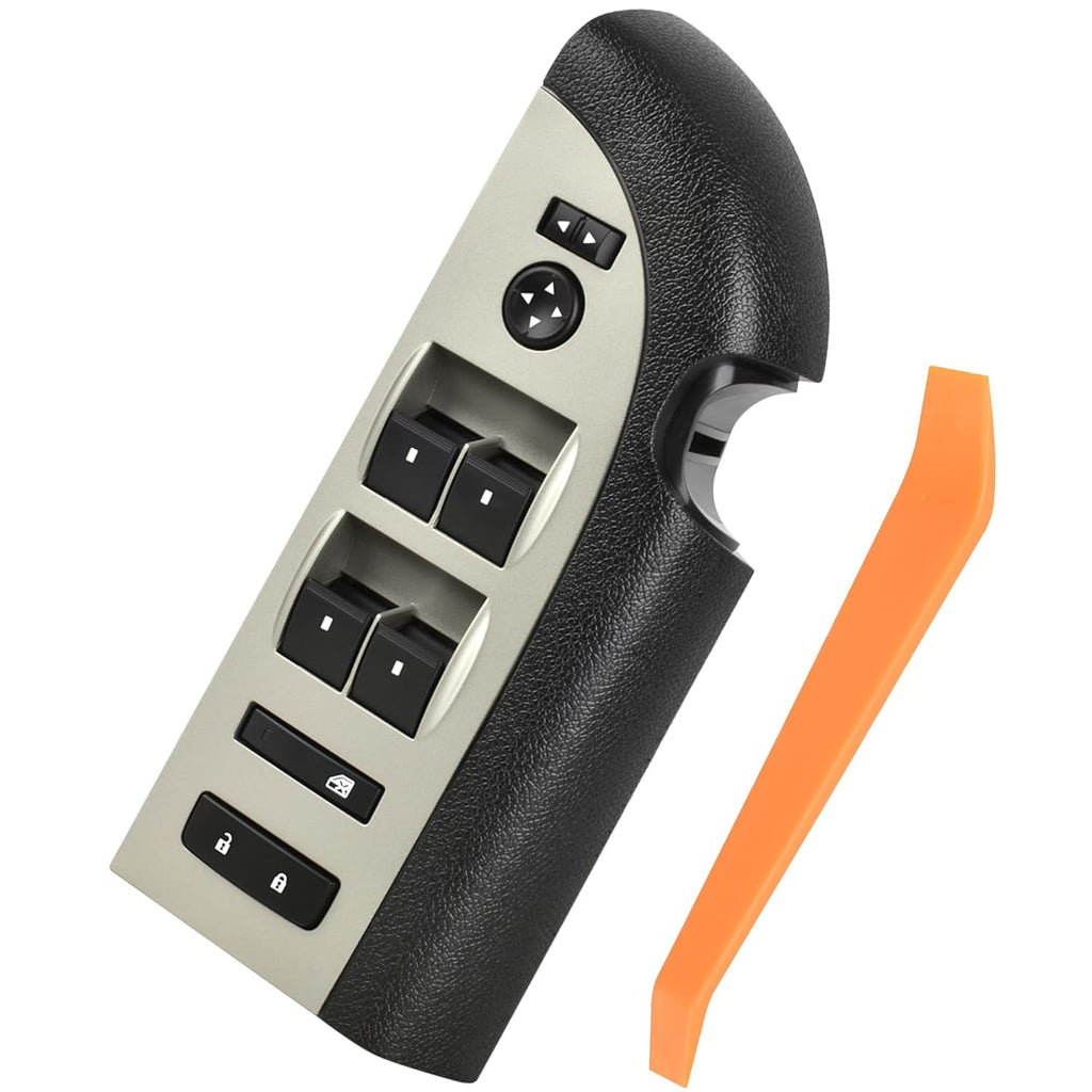 YBC Front Driver Side Power Window Switch for 2007-2009 Silverado Sierra