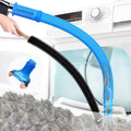 2 Pack Dryer Vent Cleaner Kit Vacuum Attachment Blue 31.5"