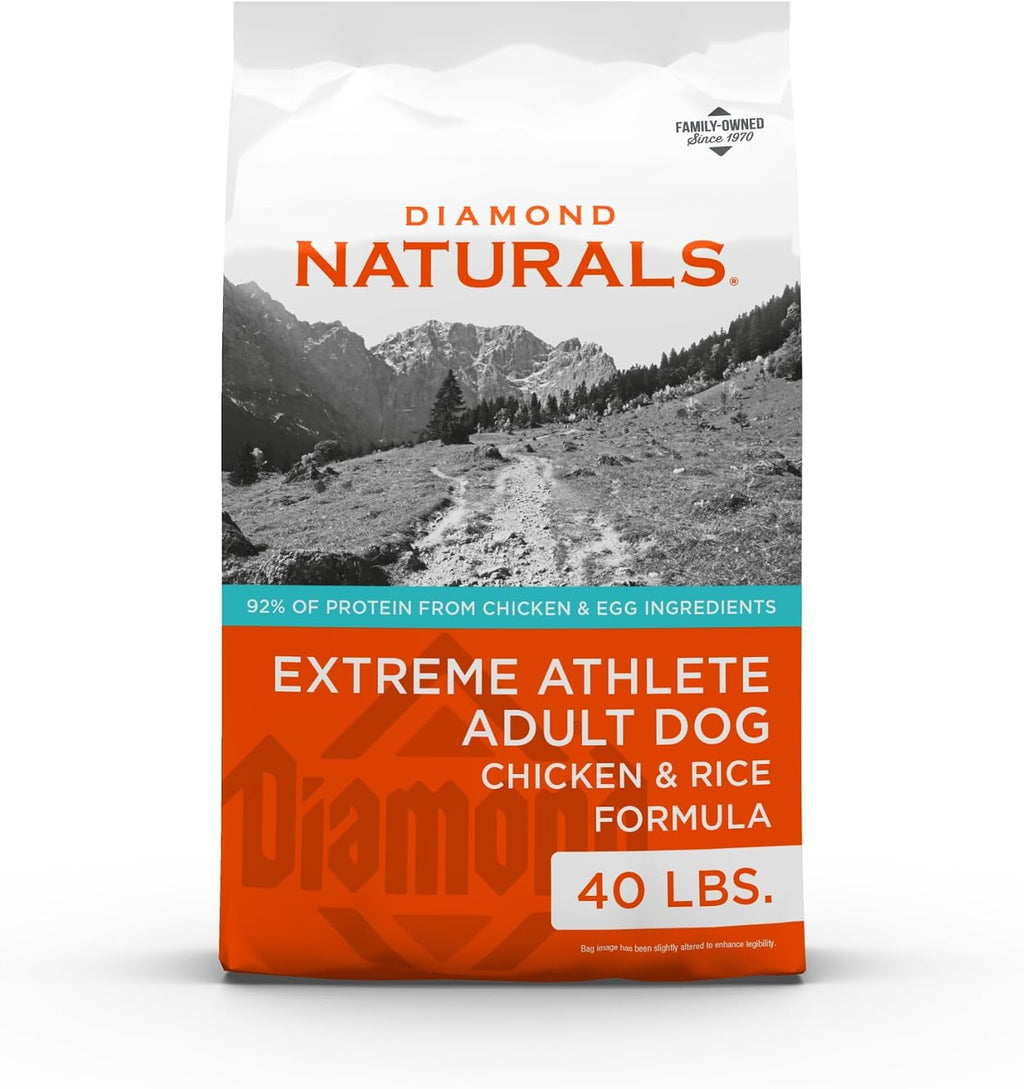 Extreme Athlete Adult Dry Dog Food, Chicken & Rice, 40lb