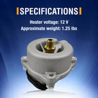 Torque 284412 DV-2 Automatic Drain Valve With 12V Heater Replaces Bendix