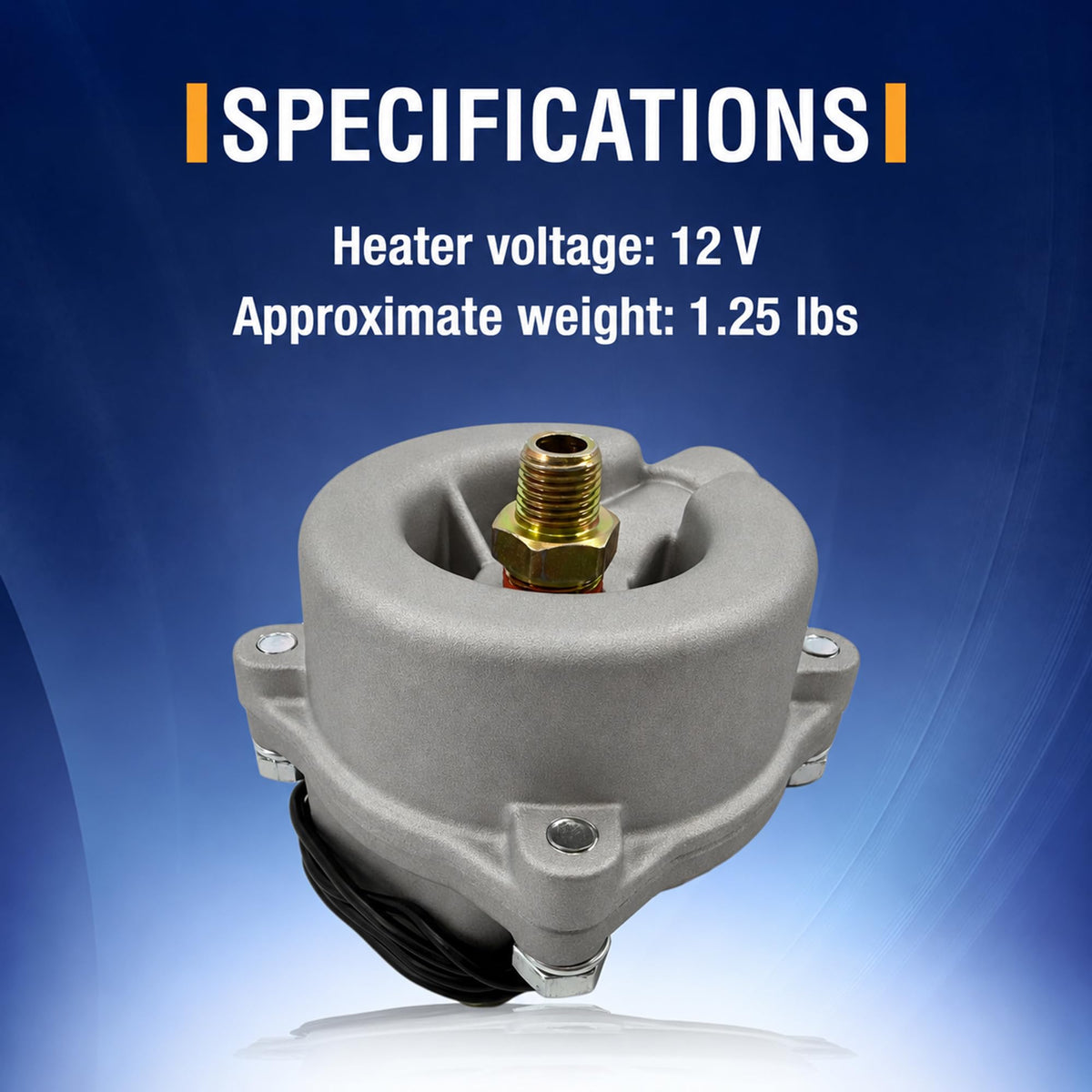 Torque 284412 DV-2 Automatic Drain Valve With 12V Heater Replaces Bendix
