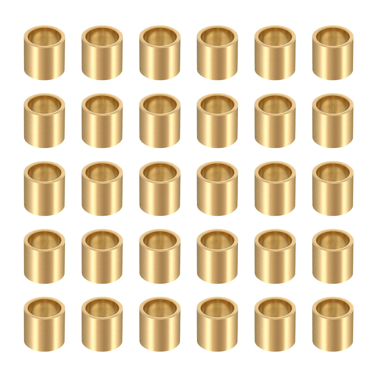 uxcell 30Pcs Sleeve Bearings, 8mm Bore x 10mm OD x 10mm Length