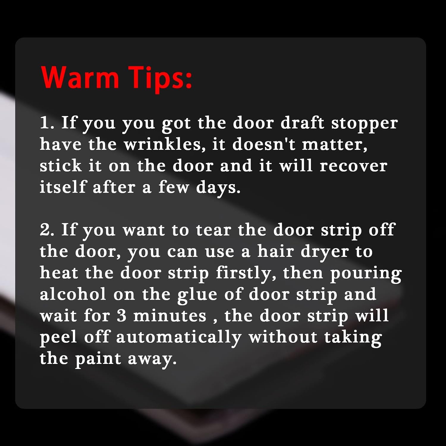 [New Upgrade] Huge Gap Door Draft Stopper, 3.4" W Widened Door Sweep Seal Gap Up to 1.8" for Interior & Exterior