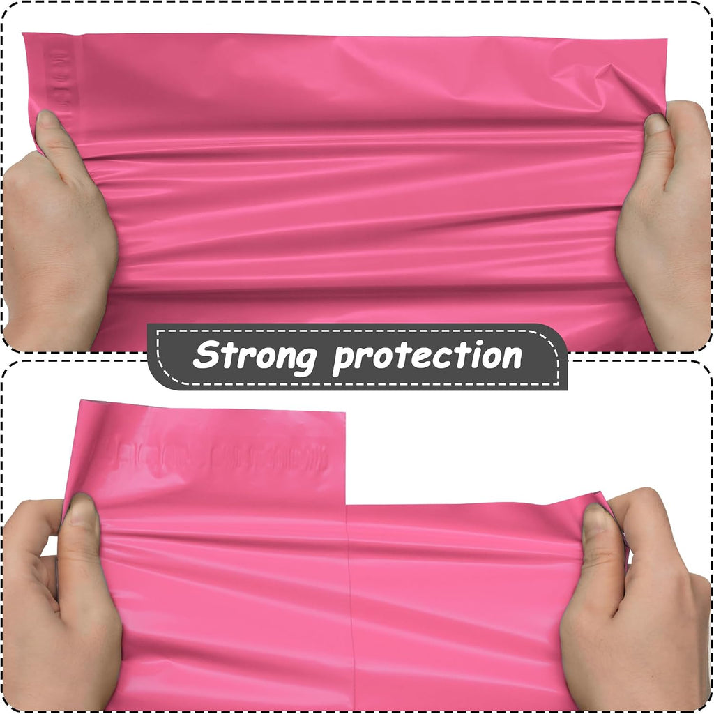 Poly Mailers 12x15.5 Inch 50 Pcs, Strong Adhesive Shipping Bags for Clothing, Durable Thick Mailing Envelopes with