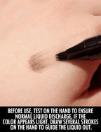 Microblading Eyebrow Pen, Eyebrow Brush, Natural Hair-Like Brows