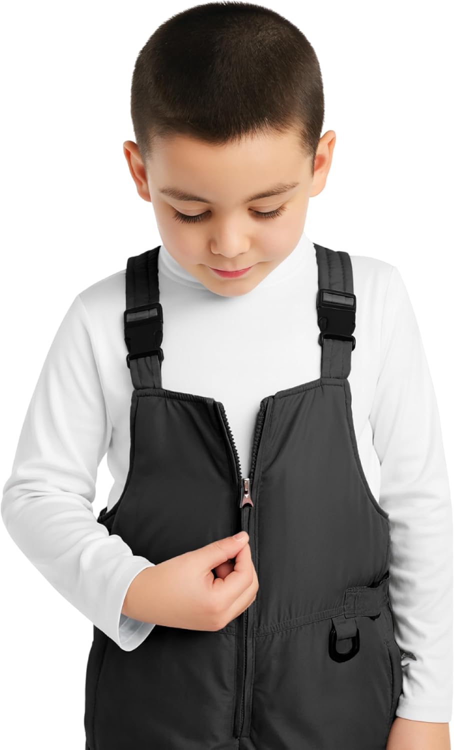 Kids Snow Bibs Waterproof Insulated Bib Overalls (2T-18) | Heavyweight Weatherproof Warmth, Adjustable Straps and