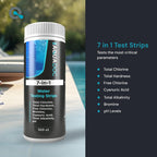 AquaDoc 7-in-1 Pool, Spa & Hot Tub Test Strips - 100 pH Strips