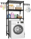 U8 Medium Laundry Room Storage Organizer, Over the Washer and Dryer Storage Shelves for Laundry Organization, 32.3”W