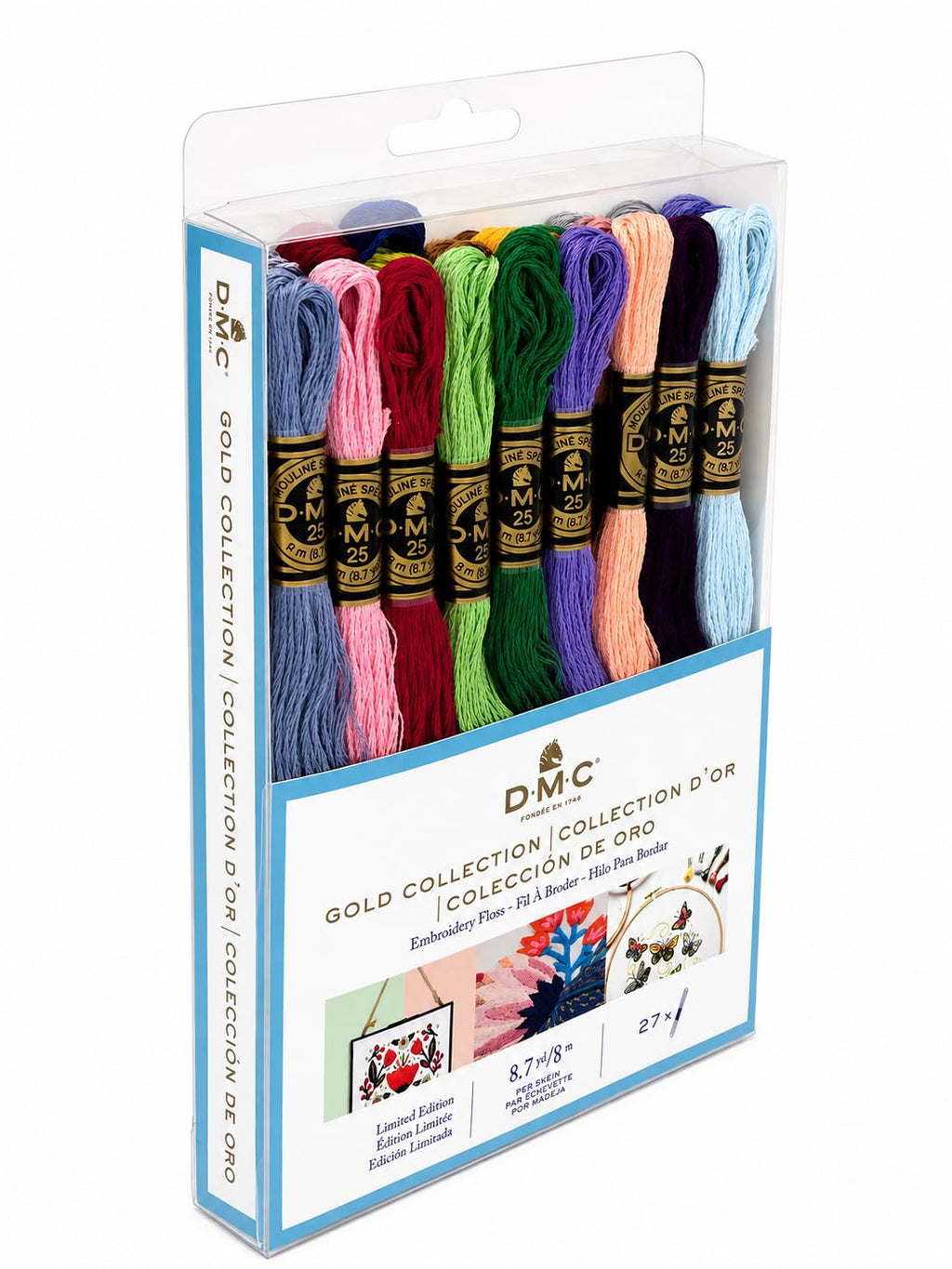 Embroidery Floss Pack 8.7yd, Gold Limited Edition 27/Pkg