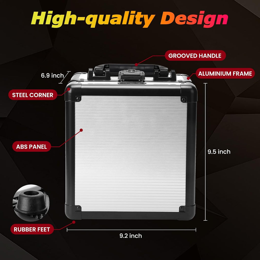 Graded Card Case Upgraded Sports Card Storage Box Waterproof Trading Card Holder, Compatible with PSA BGS CSG FGS Up