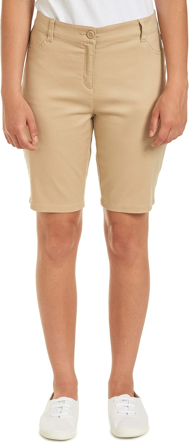 Junior's Uniform Stretch Bermuda Short