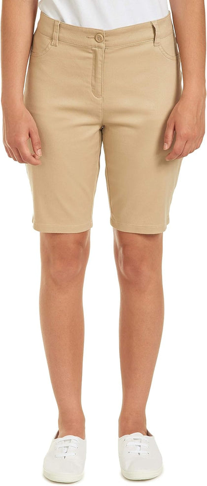 Junior's Uniform Stretch Bermuda Short