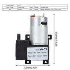 Miniature DC Vacuum Negative Pressure Pump (DC24V)