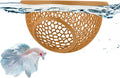 Floating Betta Hide & Shrimp Cave – 3D Printed Aquarium Hammock, Feeder & Rest Spot – Floating Betta Log & Cave Decor