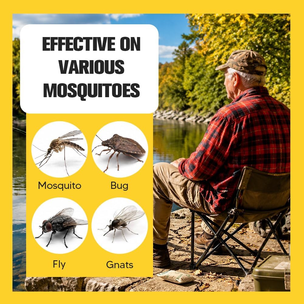 Mosquito Repellent Outdoor Patio, Mosquito Repellent Indoor Home 12P | Mosquito Deterrent for Yard, Mosquito