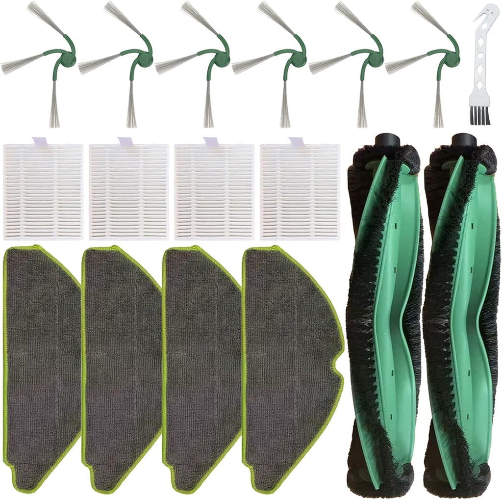 17 Pack Replacement Parts for iRobot Roomba 115X Combo / 115X Combo+ Vacuum