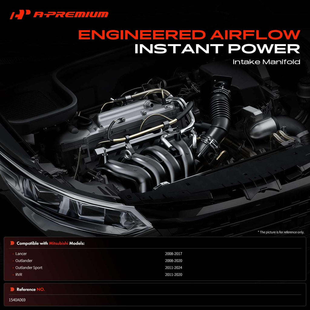 A-Premium Engine Intake Manifold Compatible with Mitsubishi