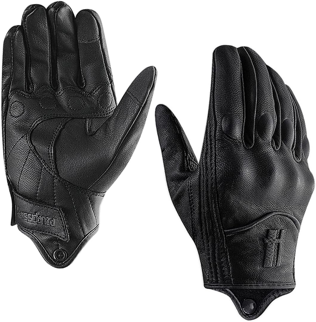 Womens Full Finger Touchscreen Motorcycle Gloves GL016