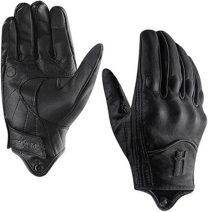 Womens Full Finger Touchscreen Motorcycle Gloves GL016