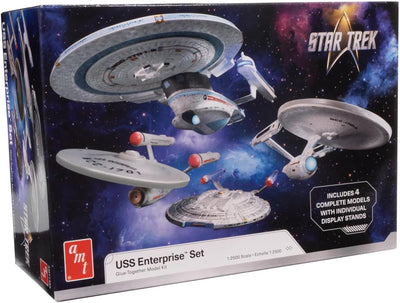 Star Trek U.S.S. Enterprise Four Ship Set AMT Model Kit