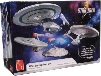Star Trek U.S.S. Enterprise Four Ship Set AMT Model Kit
