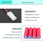 Battery Replacement for Bobsweep Bob Sweep, for Junior WJ540011 WP460011RO