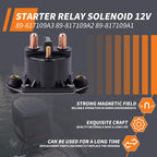 EEAEE 89-817109A3 12V Starter Solenoid for Mercury Marine Outboard