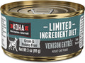 Limited Ingredient Diet Venison Paté for Cats, Wet Cat Food