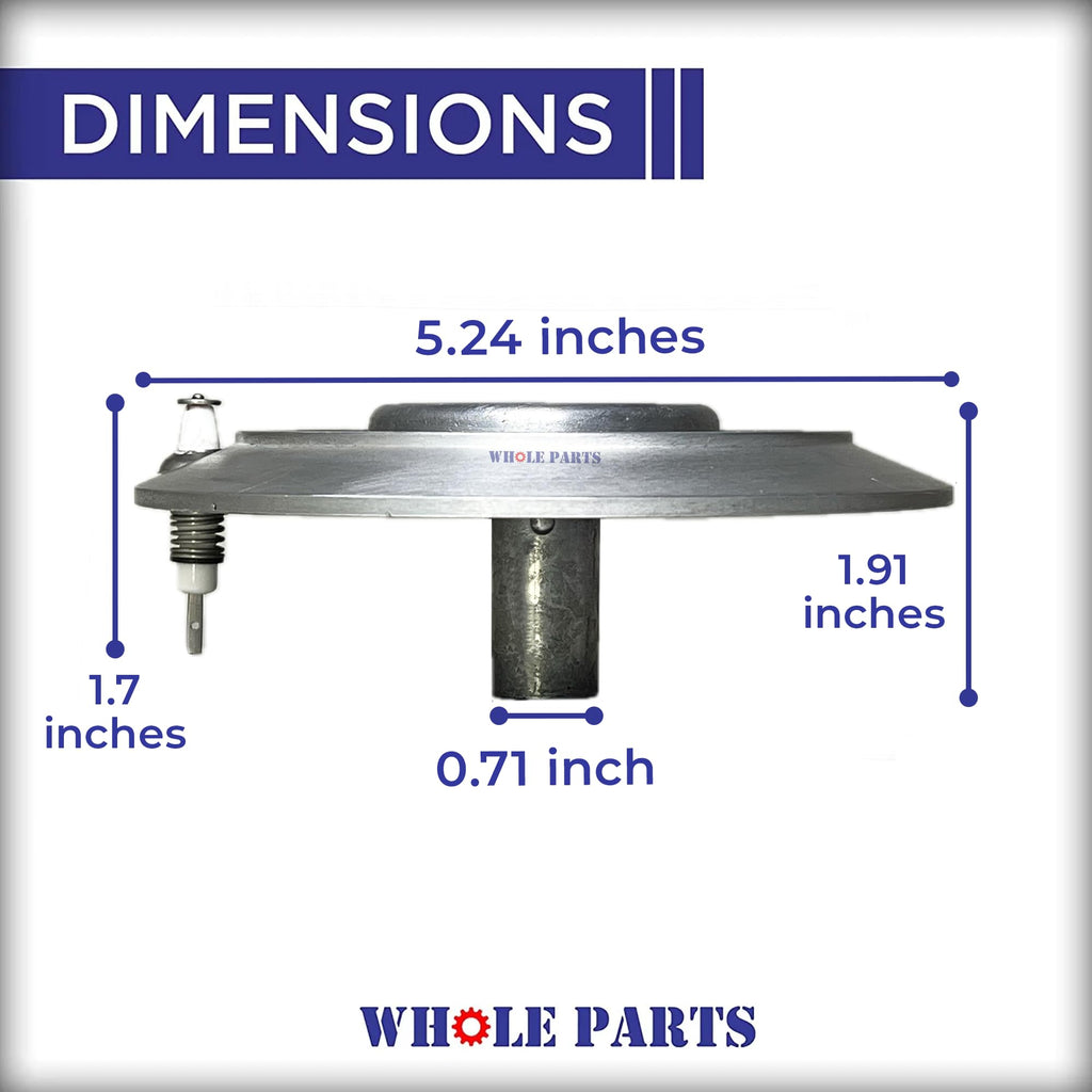Whole Parts Upgraded Range Burner Base with Ignitor Part# 003322-040