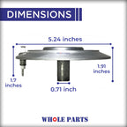Whole Parts Upgraded Range Burner Base with Ignitor Part# 003322-040